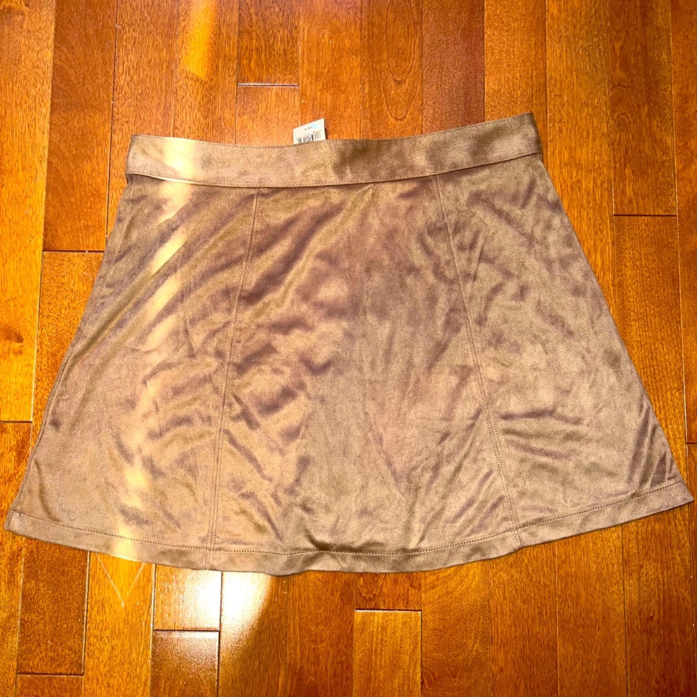AE button up soft mini skirt - Picture 3 of 3
